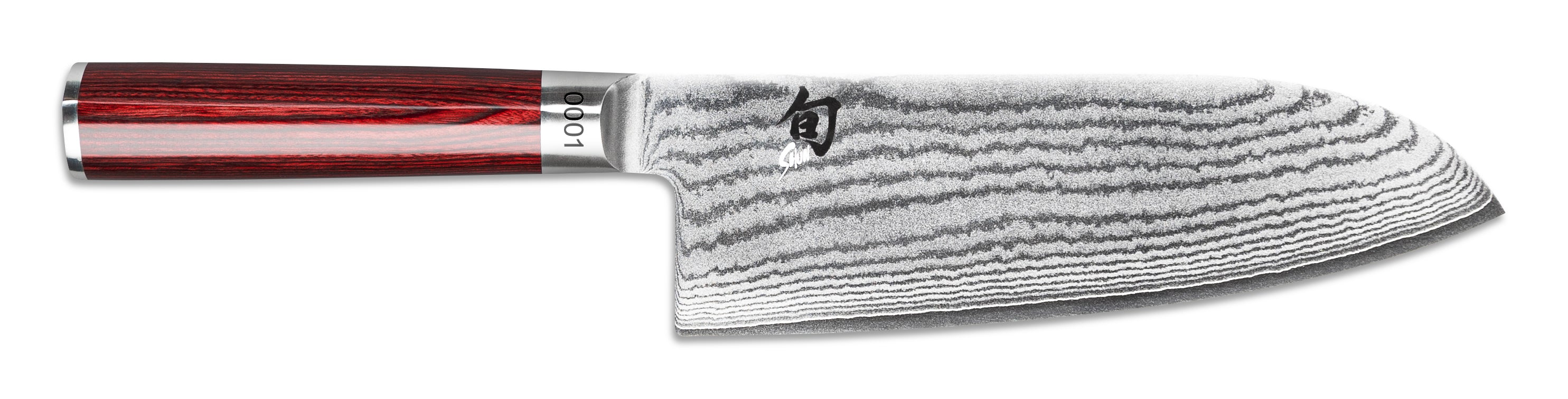 Kai Santoku Shun Classic Red - limitierte Edition