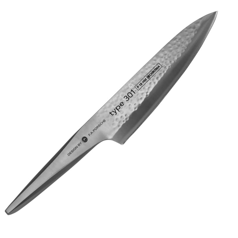 Chroma Chefmesser Type 301 Porsche - Hammerschlag