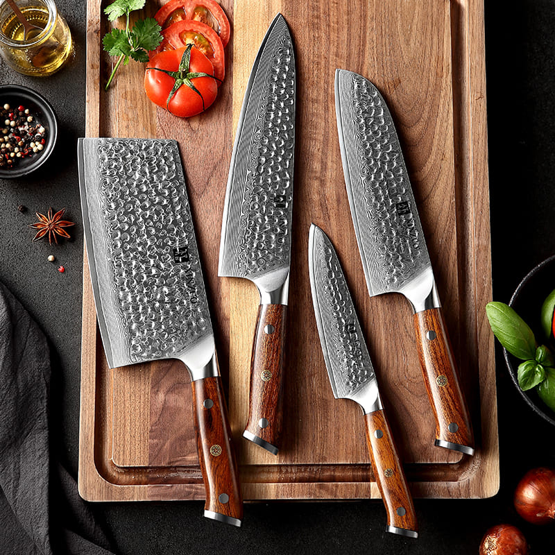 Xinzuo 4-piece knife set B13D 