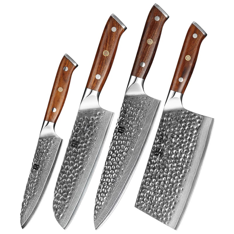 Xinzuo 4-piece knife set B13D 