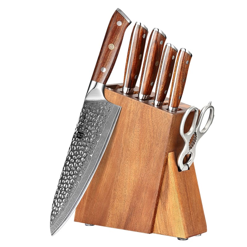 Xinzuo 7-piece knife set B13D 