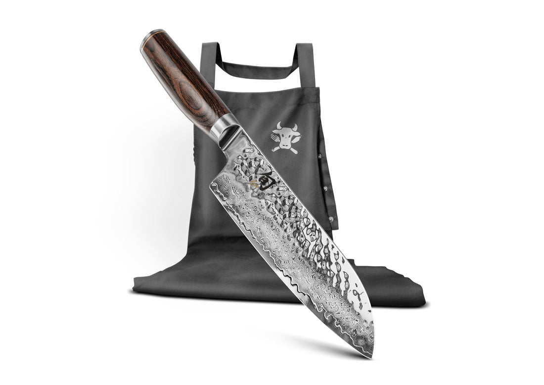 Kai Premier Tim Mälzer limited edition Santoku + cooking apron