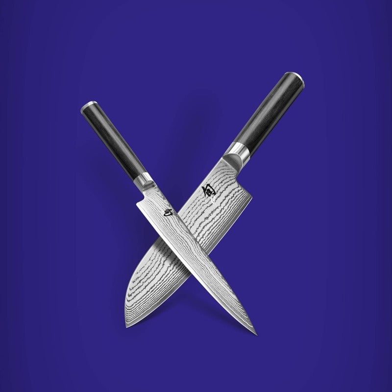 Kai Shun Classic Weihnachtsspecial Santoku + Allzweckmesser